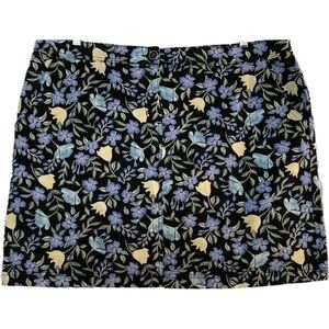 KAREN SCOTT MULTICOLORED SKORT SIZE 18 EUC